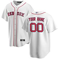 TIEON Uniformes de béisbol de los Red Sox- Ropa Deportiva de Verano- Telas elásticas y Transpirables- Uniformes de…